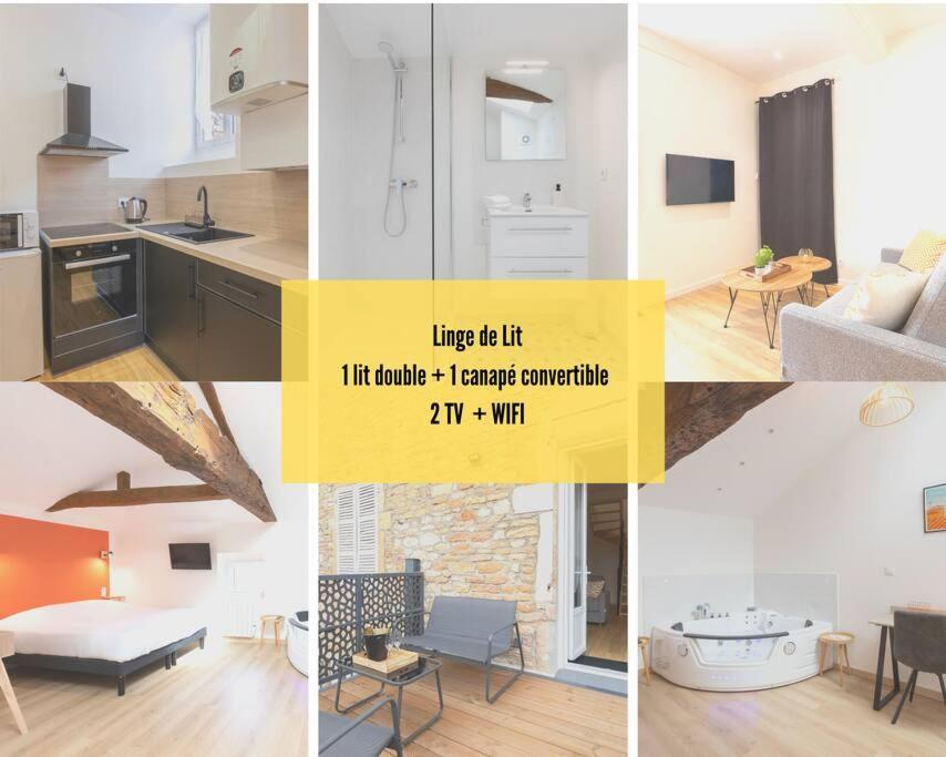 Cabana & L'Escapade Sud Maconnaise - Terrasse & Parking Apartamento Exterior foto